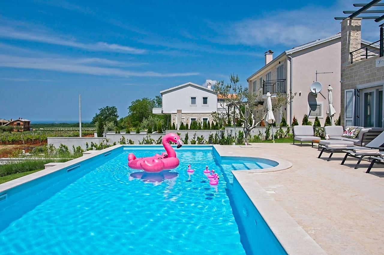 Villa Flamingo Kaštelir Exterior foto
